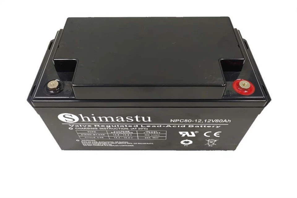12V 80Ah sügava tsükliga aku